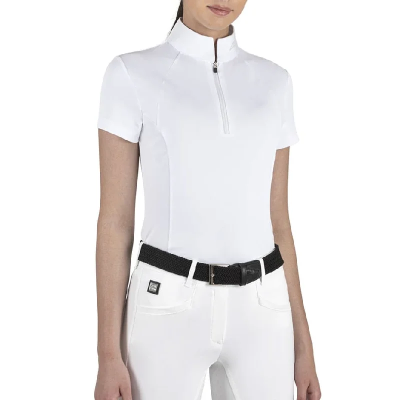 Equiline Ladies Competition Shirt Cilenec White