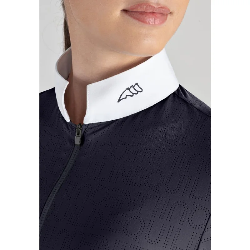 Equiline Ladies Competition Shirt Clarac Navy