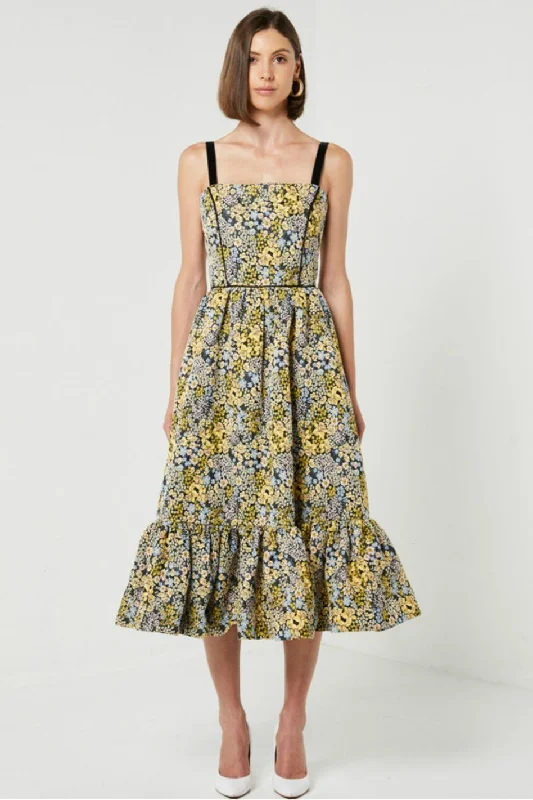 Alessia Dress Pretty Floral Design