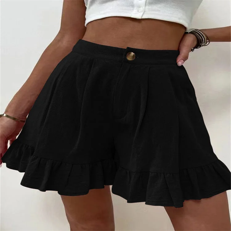 Casual High Waist Summer Short Pants for Women