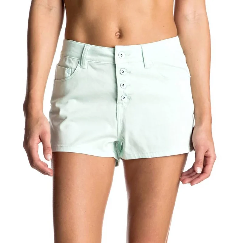 Roxy Mission To Glory Women's High Waisted Shorts (Brand New) Feminine Bow Shorts