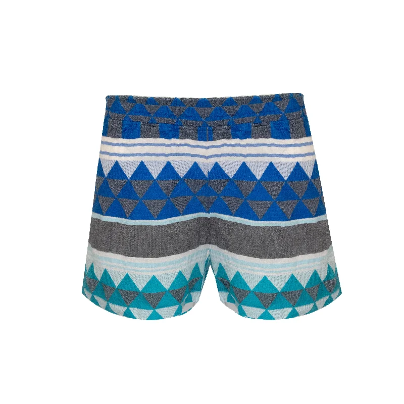 Texas Shorts Zakar Multi Blue Everyday Sport Shorts